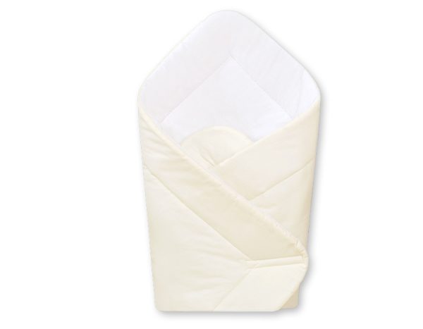Babynest with stiffening- Hanging Hearts cream