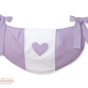 Toys bag- Hanging Hearts lilac