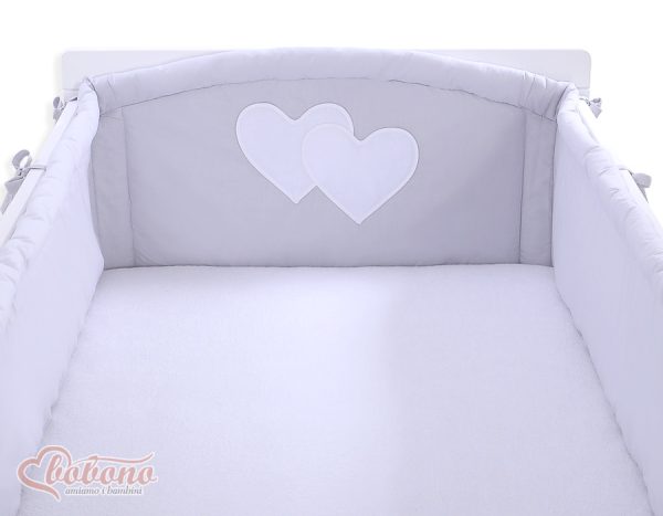 Universal bumper XXL- Hanging Hearts grey - Image 3