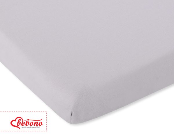 Sheet made of cotton 120x60cm grey - Image 2