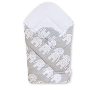 Babynest with stiffening- Elephants grey