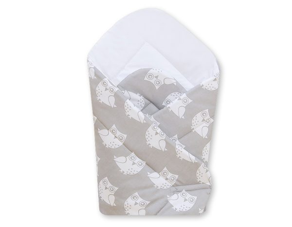 Baby nest- Simple owls grey