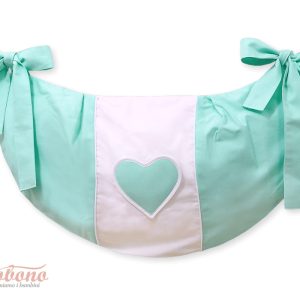 Toys bag- Hanging Hearts mint