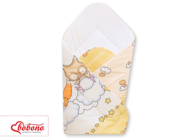 Baby nest with stiffenig- Basic Forest animals cream - Image 3