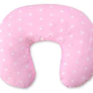 Feeding pillow- Pink Stars
