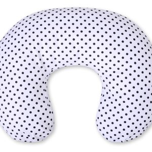 Feeding pillow- Black dots on white
