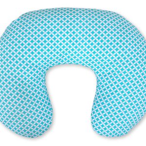 Feeding pillow- rosette mint