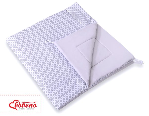 Double-sided teepee playmat- Grey rosette - Image 2