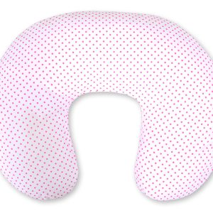 Feeding pillow- Pink dots