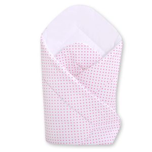 Baby nest with stiffenig- Pink dots