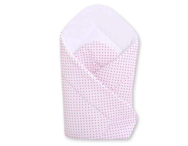 Baby nest with stiffenig- Pink dots
