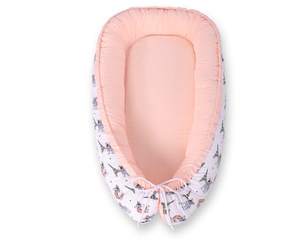 Baby nest double-sided Premium Cocoon for infants BOBONO- little doggies - Image 5