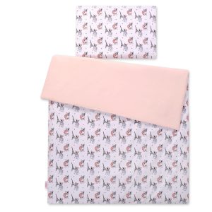 Baby cotton bedding set 2-pcs - little doggies