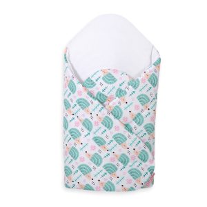 Baby nest with stiffening - hedgehogs mint