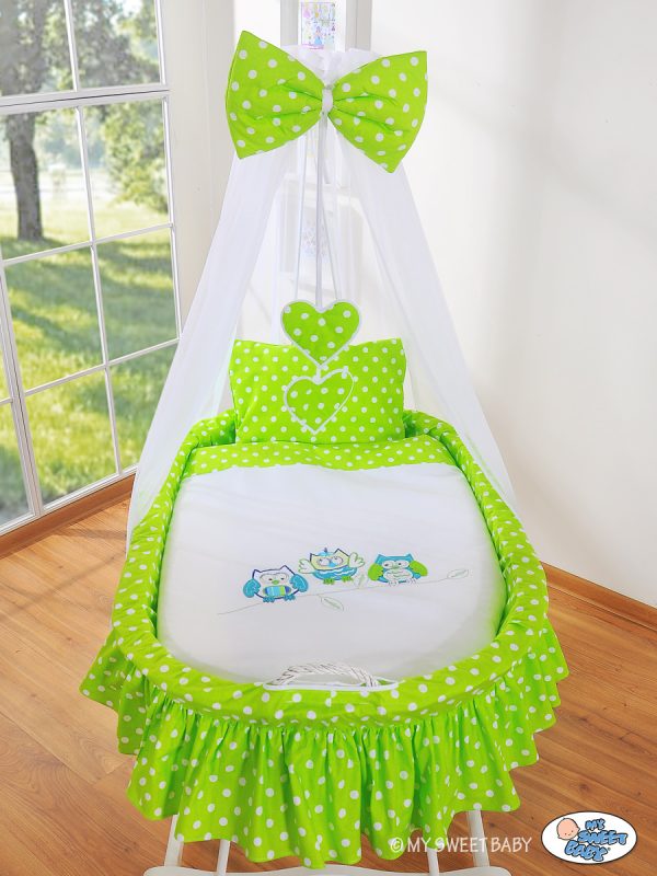 Cover set 4 pcs for Moses Basket/Wicker crib no. 99690-428/79690-428 - Image 2
