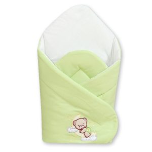 Babynest with stiffening- Good night green