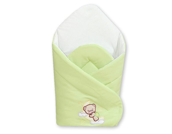 Babynest with stiffening- Good night green