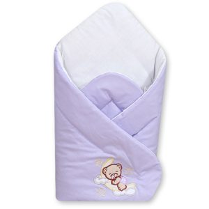 Babynest with stiffening- Good night lilac