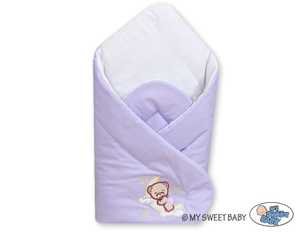 Babynest with stiffening- Good night lilac - Image 2