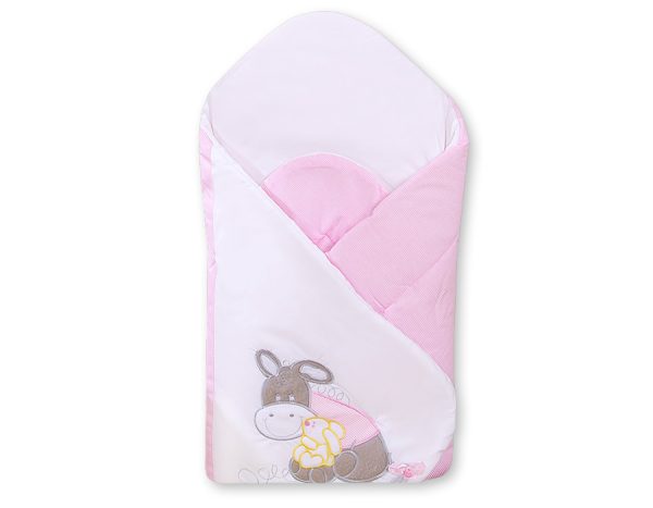 Babynest with stiffening- Donkey Luca pink