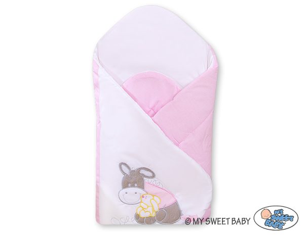 Babynest with stiffening- Donkey Luca pink - Image 4