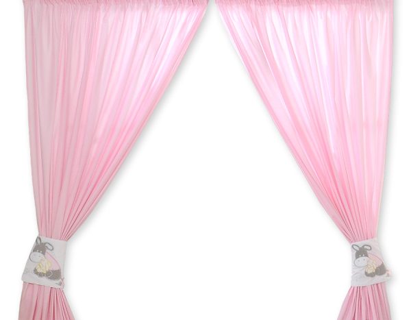 Curtains for baby room- Donkey Luca pink - Image 4