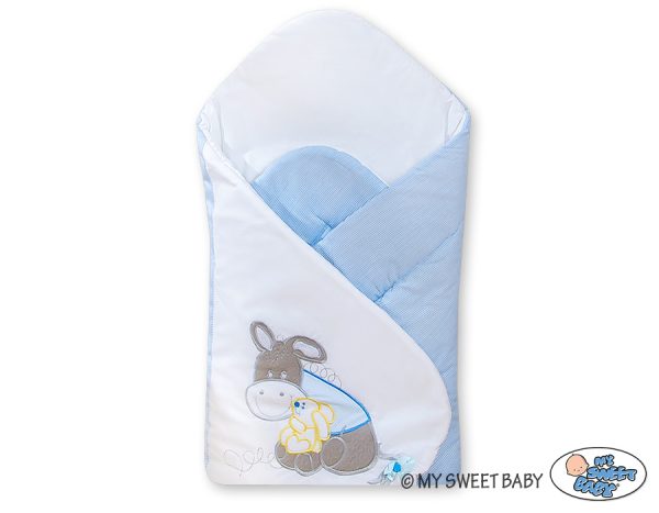 Babynest with stiffening- Donkey Luca blue - Image 2