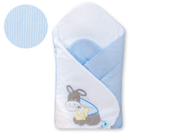 Babynest with stiffening- Donkey Luca blue - Image 3