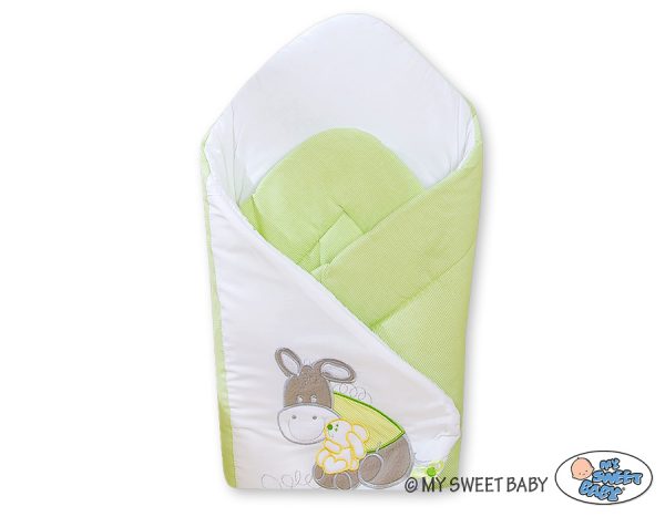 Babynest with stiffening- Donkey Luca green - Image 2