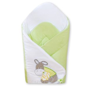 Babynest with stiffening- Donkey Luca green