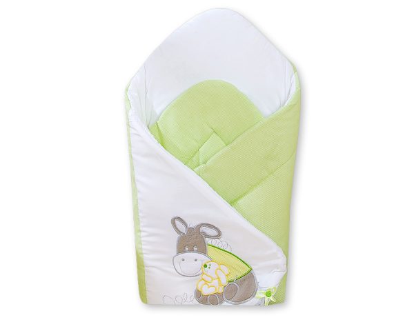 Babynest with stiffening- Donkey Luca green