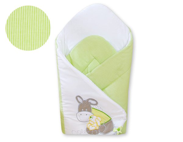 Babynest with stiffening- Donkey Luca green - Image 3