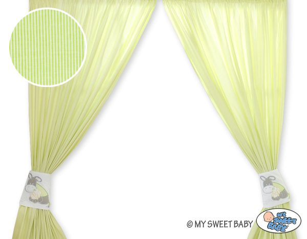 Curtains for baby room- Donkey Luca green - Image 8