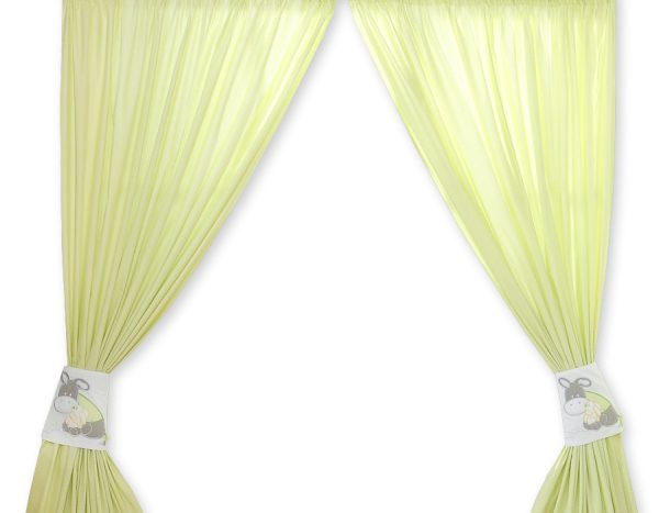 Curtains for baby room- Donkey Luca green - Image 5