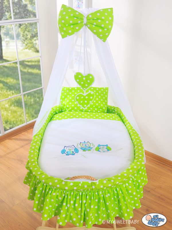 Cover set 4 pcs for Moses Basket/Wicker crib no. 99690-428/79690-428