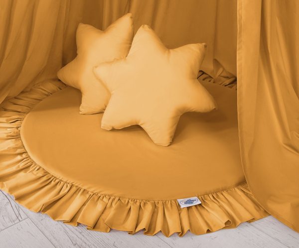 Set: Hanging canopy + Floor play mat- honey yellow - Image 5