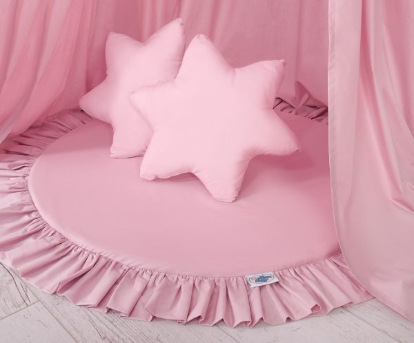 Set: Hanging canopy + Floor play mat- pink - Image 3