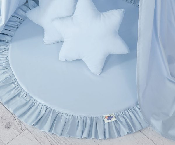 Set: Hanging canopy + Floor play mat- blue - Image 3