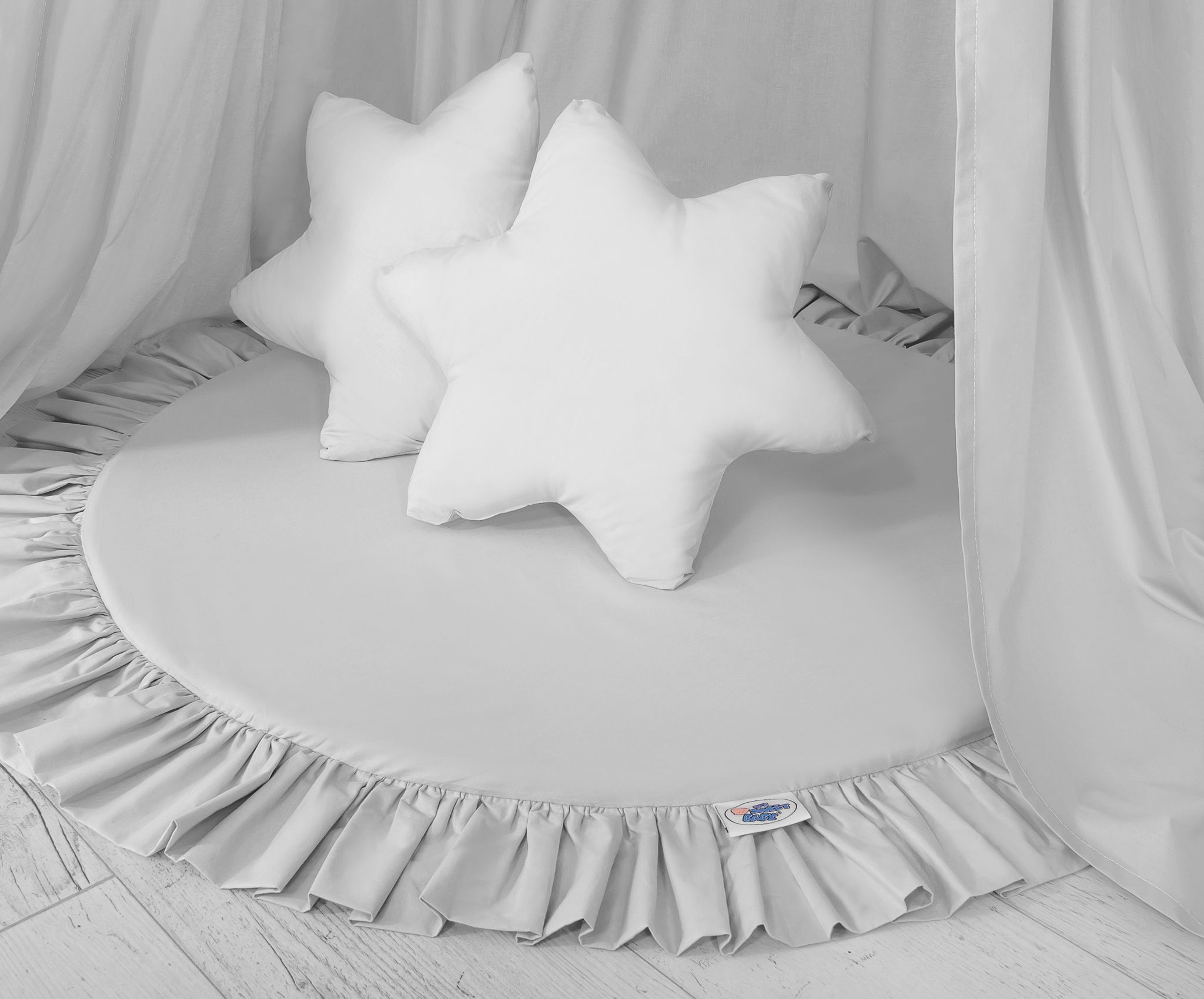 Set: Hanging canopy + Floor play mat- gray - Image 3