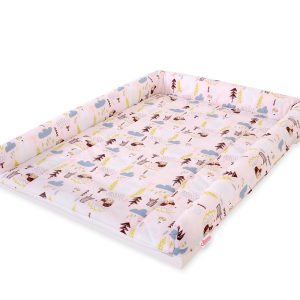 Changing mat for changing table - pink hedgehogs