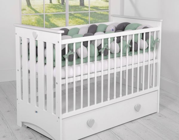 Knot bumper XXL- pastel green - gray - anthracite - Image 2