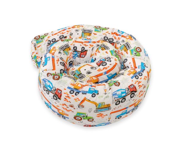 Roller bumper for baby bed - construction site - Image 3