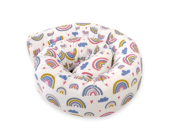 Roller bumper for baby bed - rainbow - Image 3