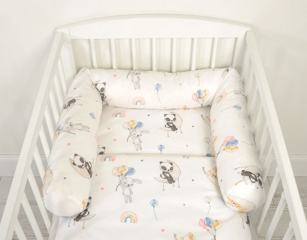 Roller bumper for baby bed - balloons - Image 2