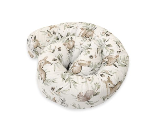 Roller bumper for baby bed - woodland olive - Image 2