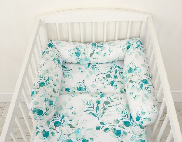 Roller bumper for baby bed -  eucaliptus mint - Image 3