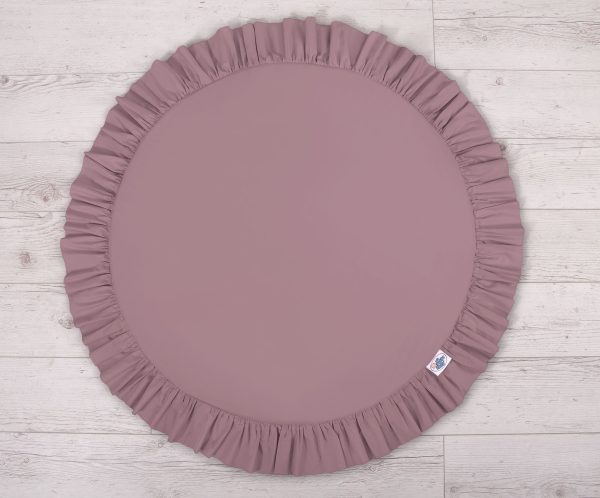 Set: Hanging canopy + Floor play mat- pastel violet - Image 3