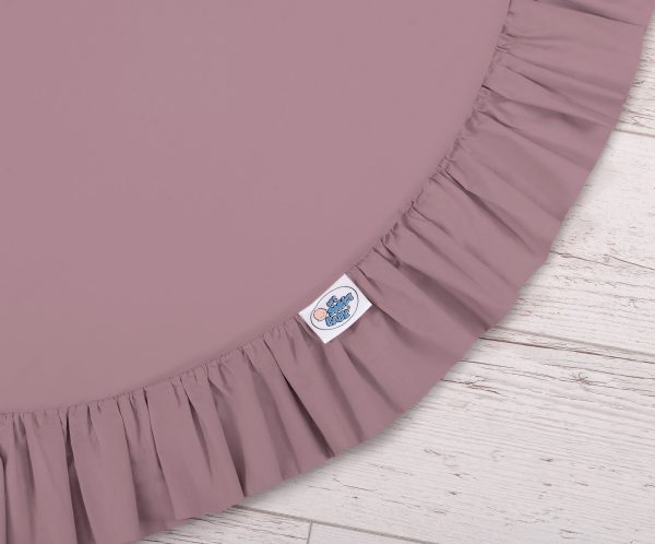 Set: Hanging canopy + Floor play mat- pastel violet - Image 4