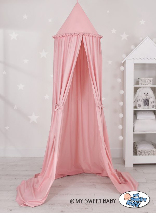 Hanging canopy - pastel pink - Image 4