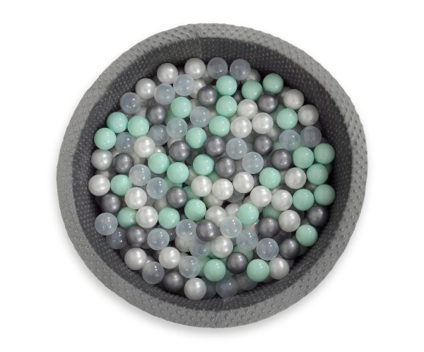Plastic balls for the dry pool 50pcs - mint - Image 2